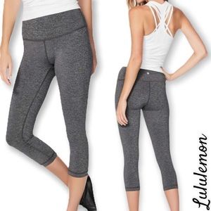 Lululemon Wonder Under Crop (High Rise) *21”